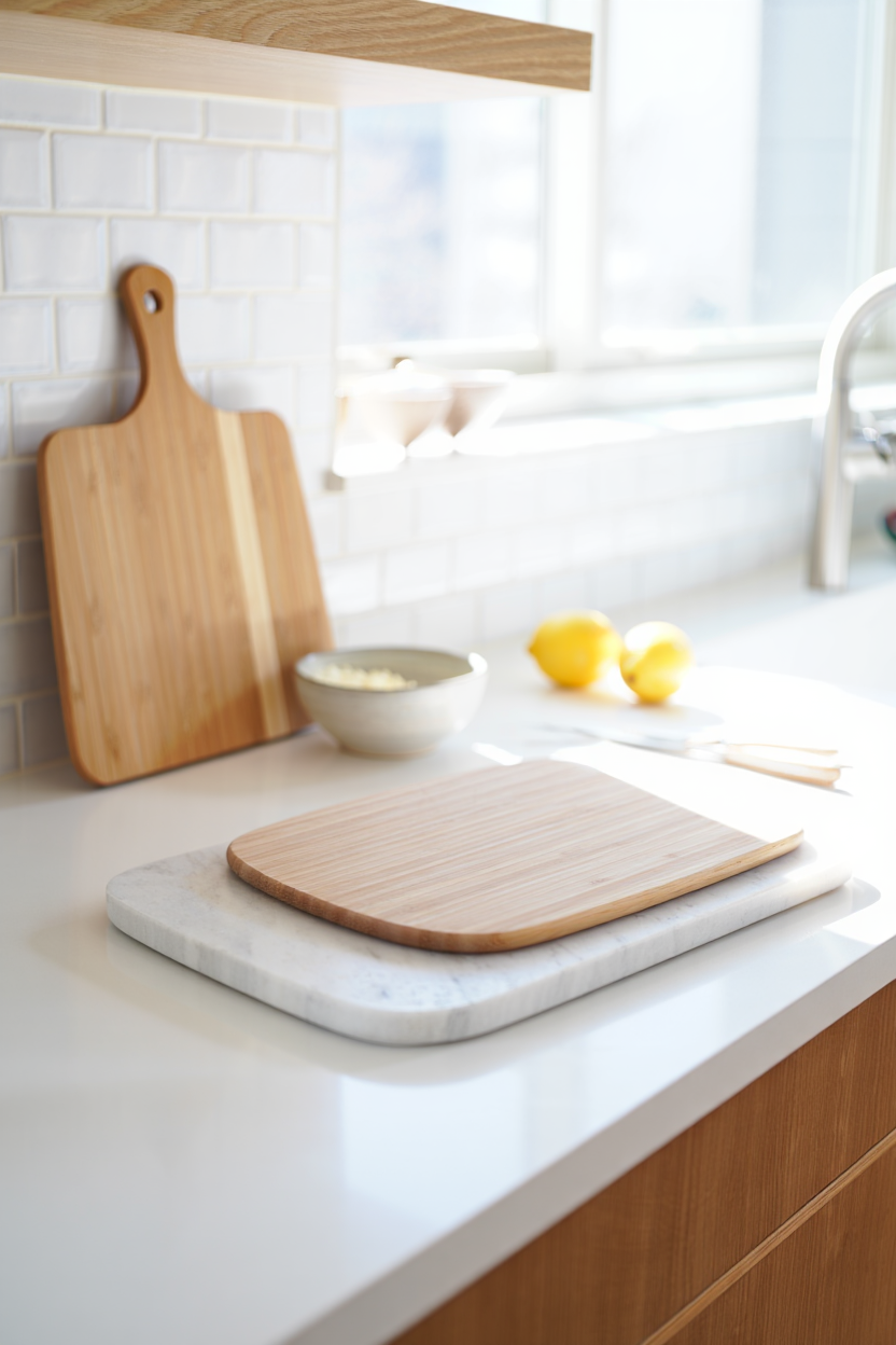 5 Minimalist Cutting Boards That Make Your Kitchen Counter a Design Statement