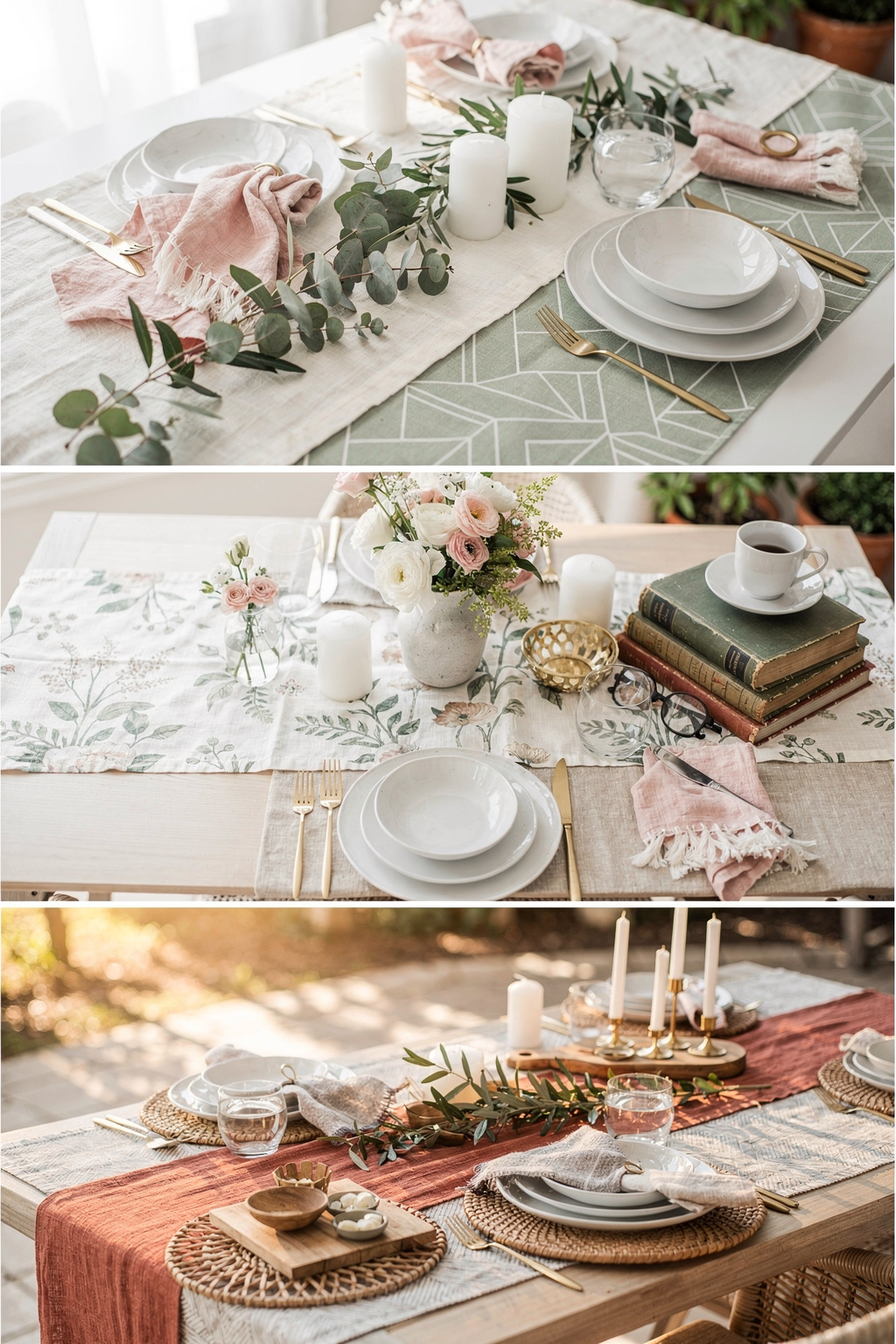 5 Ways to Style Table Runners for Spring Dining & Outdoor Entertaining