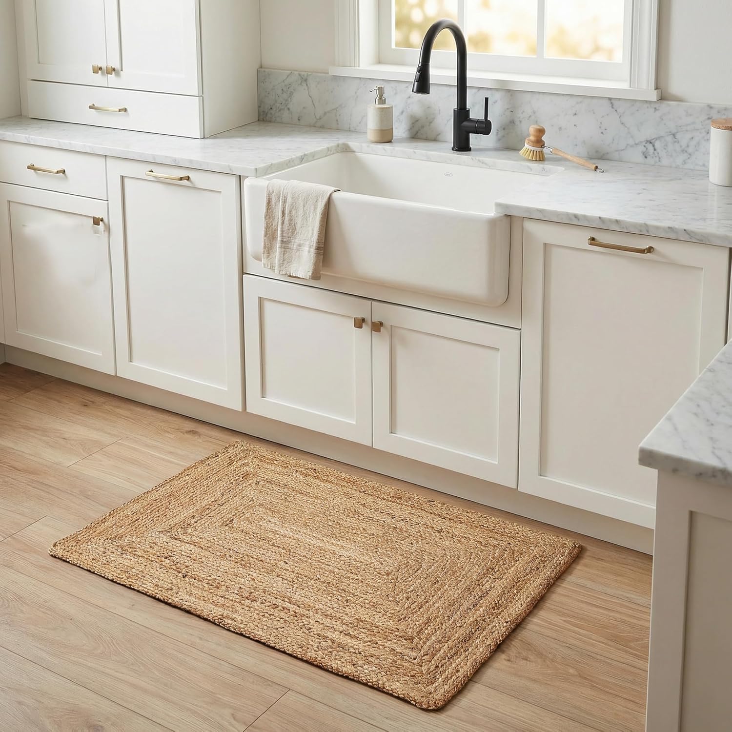 5 Woven Bath Mats That Turn Your Bathroom Into a Cozy Farmhouse Retreat ($13–$35)