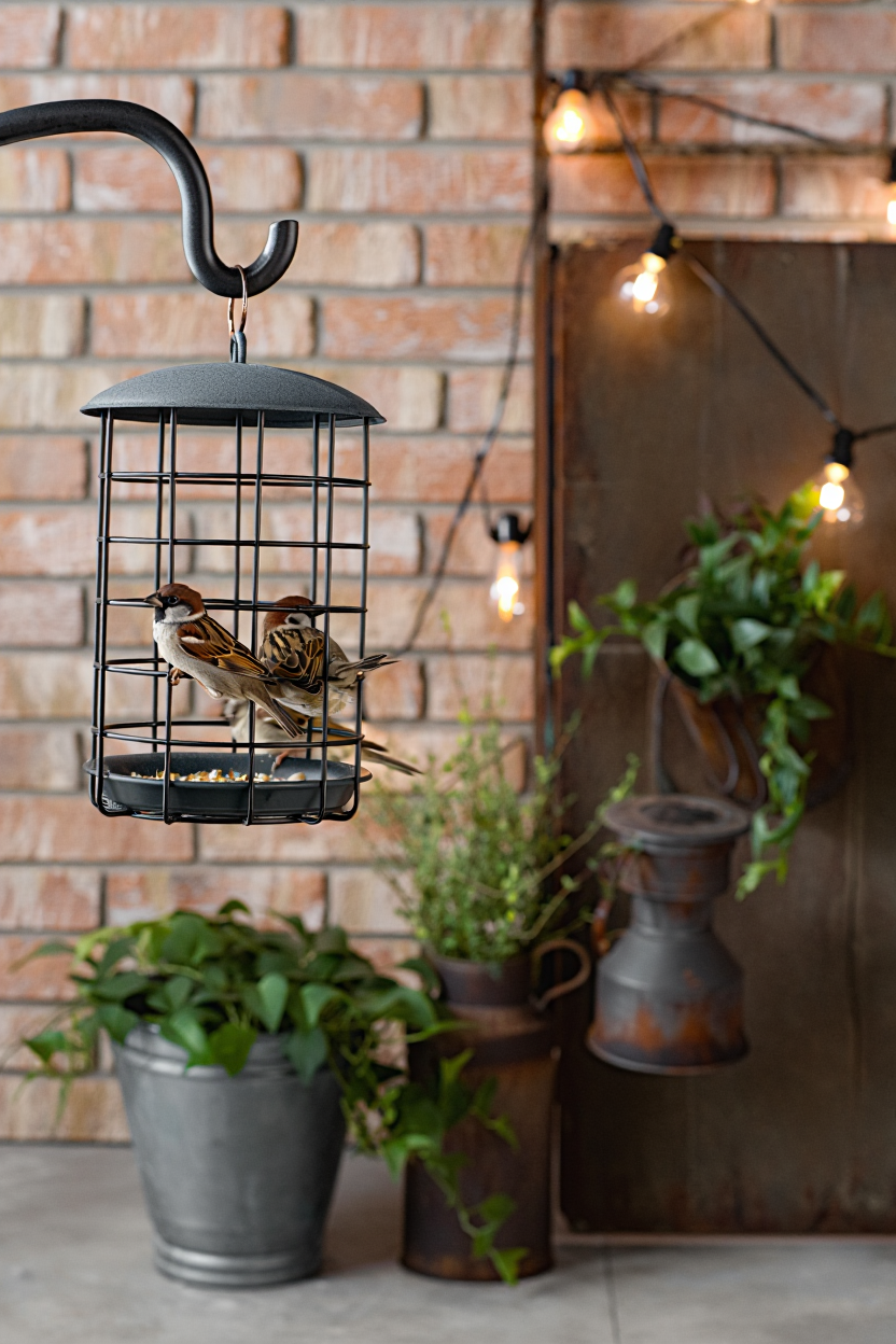 7 Urban-Style Bird Feeders That Look Stunning in Any Backyard Garden ($13–$35)