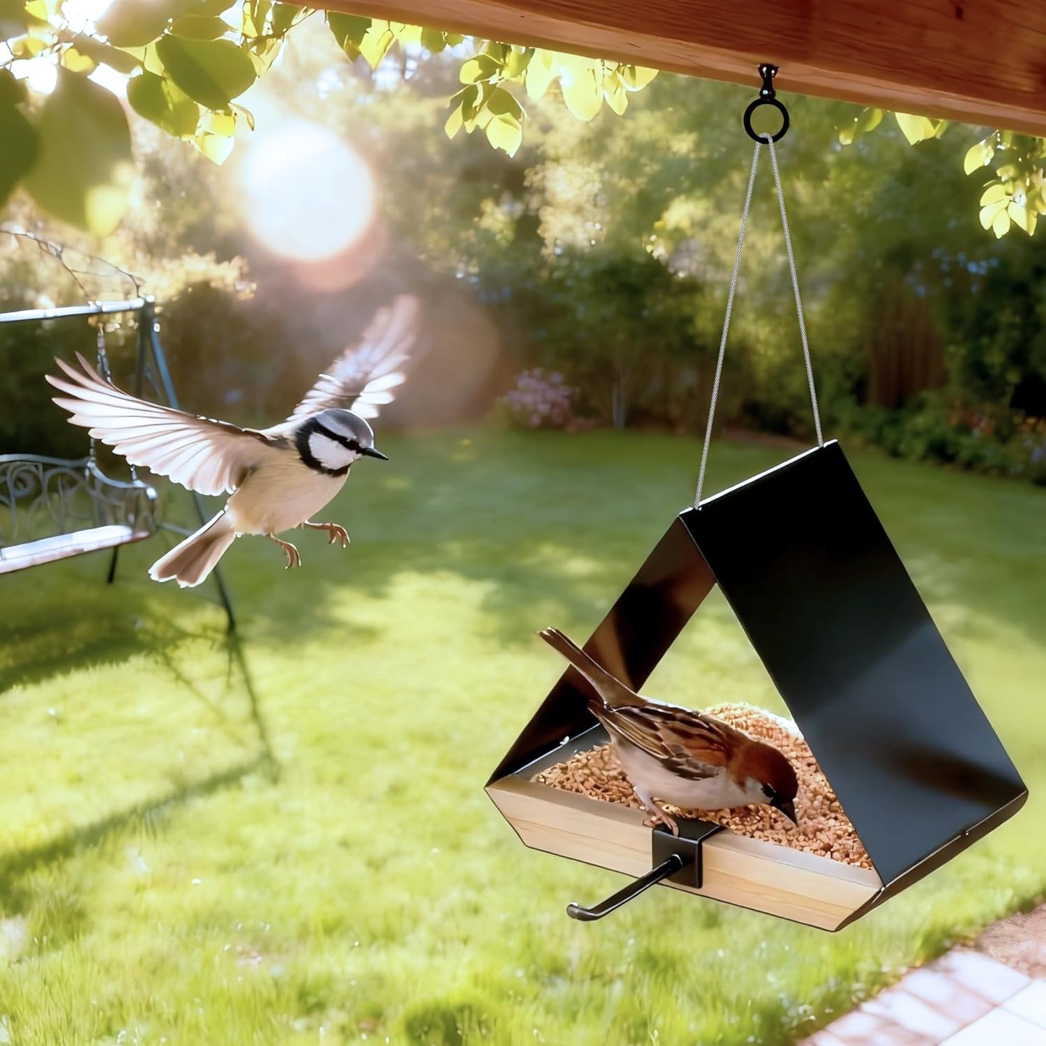 Attract Birds in Spring: Minimalist Feeders That Double as Garden Art Under $35