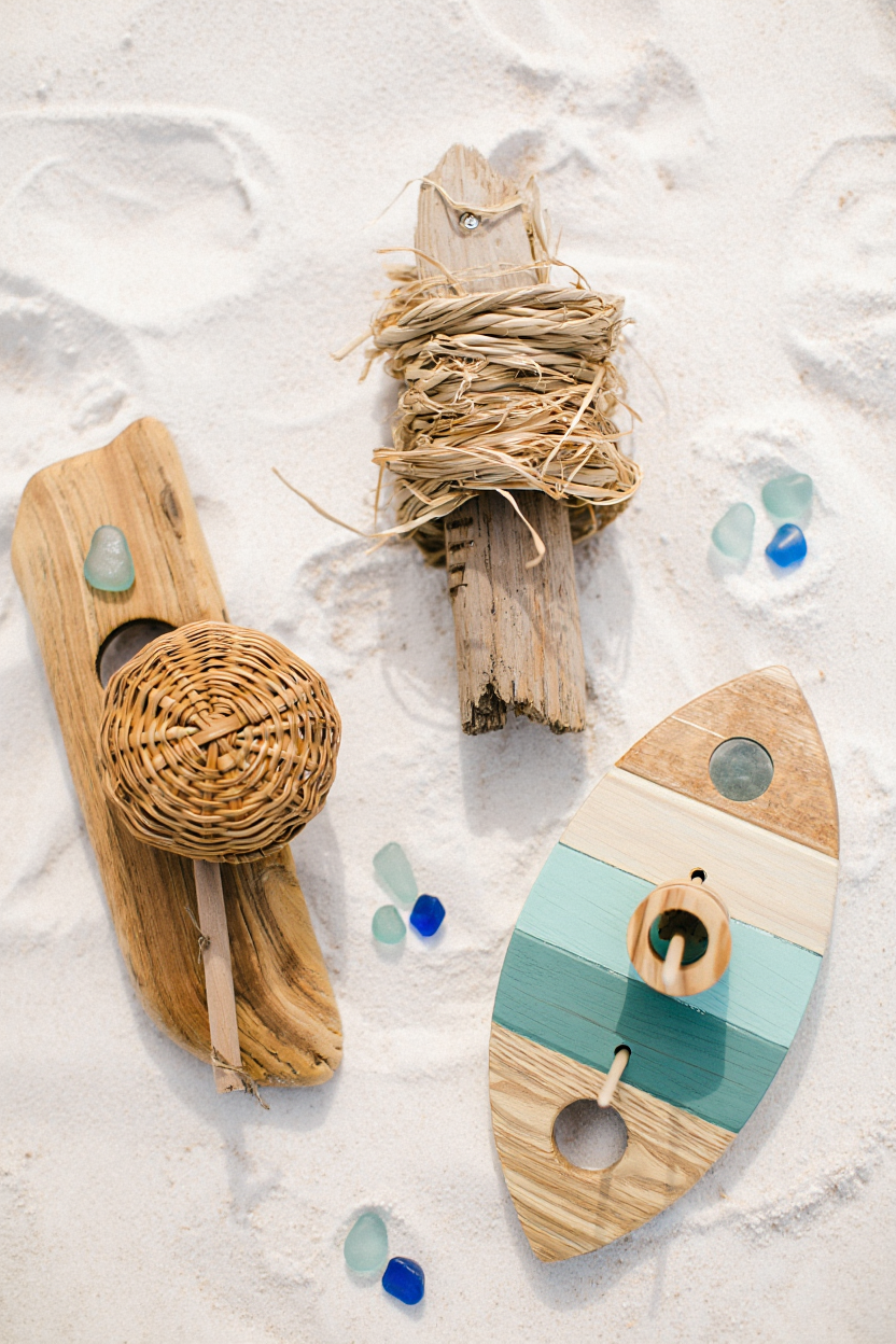 Attract Wildlife in Style: Coastal Bird Feeders with Driftwood Details Under $35