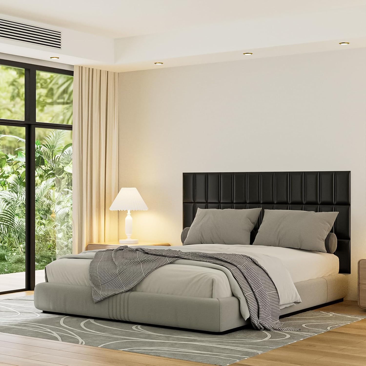 Bedroom Glow-Up: 5 Upholstered Headboards Under $35 for a Light, Airy Look