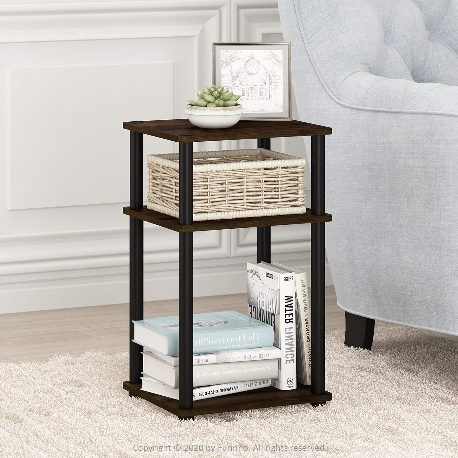Bedroom Layout Tips: Compact Nightstands That Look Intentional in Moody Dark Spaces
