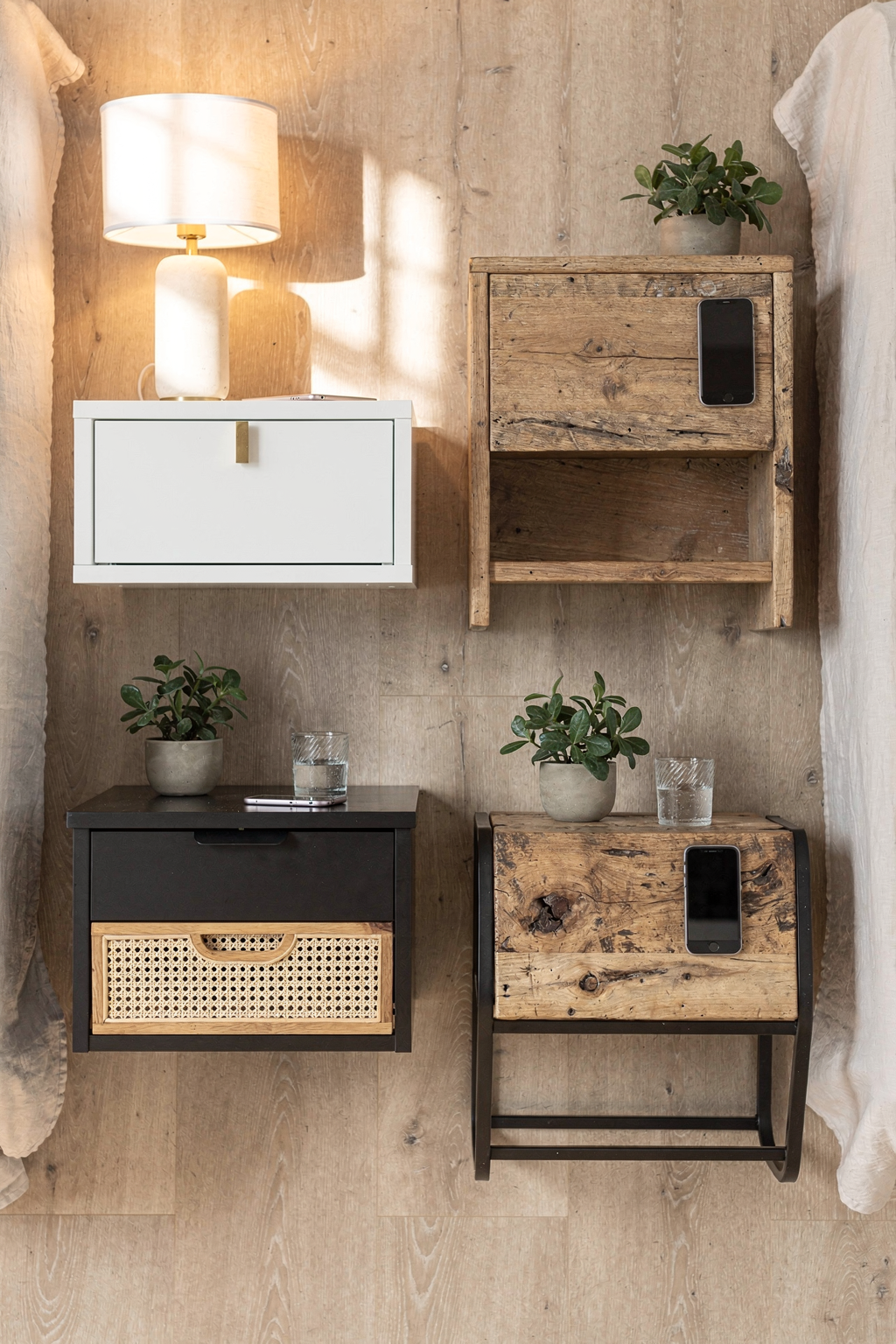 Best Nightstands for Small Bedrooms: 5 Space-Saving Styles That Elevate Sleep