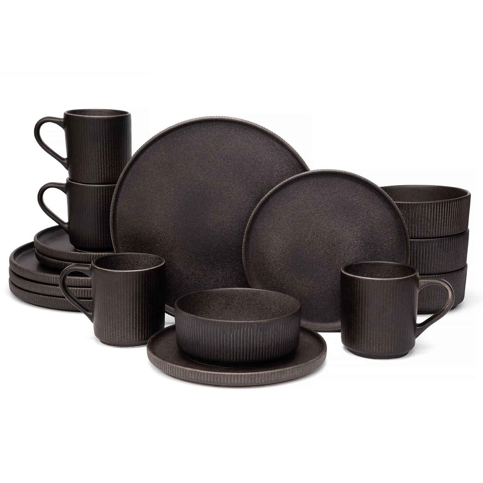 OTAGO 16-Piece Dinnerware Set with Mugs