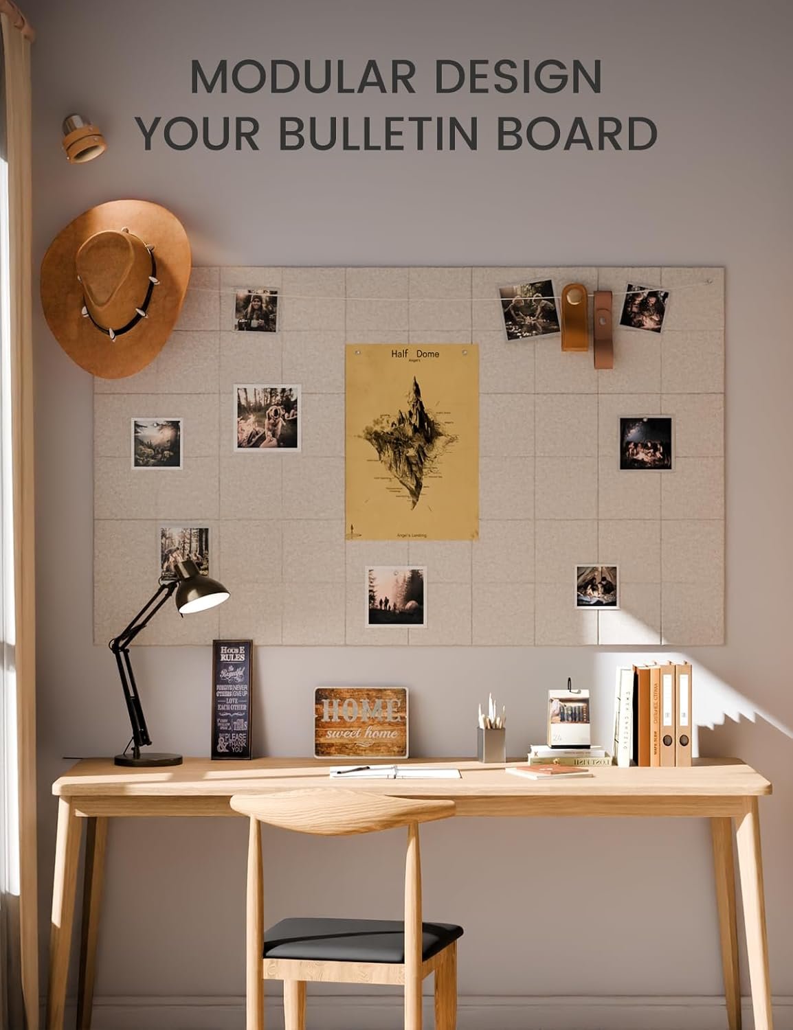 Large Felt Bulletin Board 36