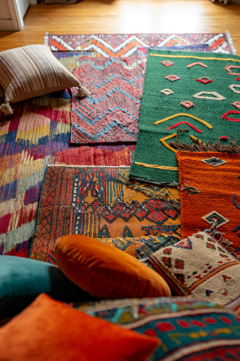 Bold Bedroom Rugs: 5 Eclectic Patterns That Layer Your Space Into Art