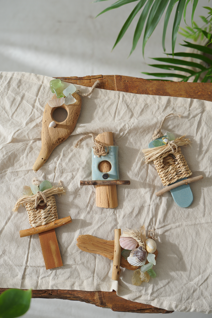 Bring Coastal Charm Outdoors: 5 Bird Feeders That Double as Garden Art