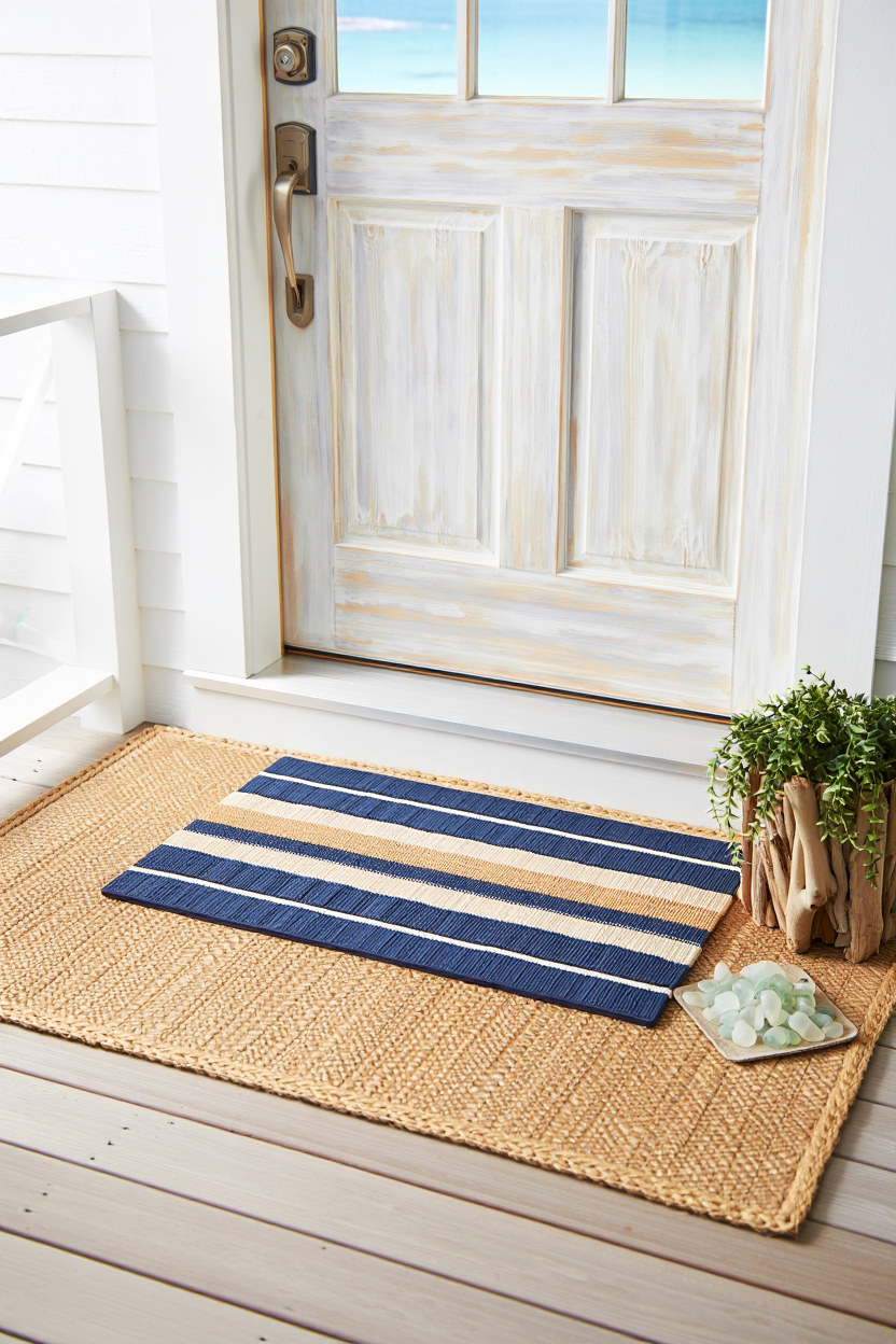 Coastal Doormat Sets: 5 Ways to Create a Breezy, Welcoming Entryway Under $35