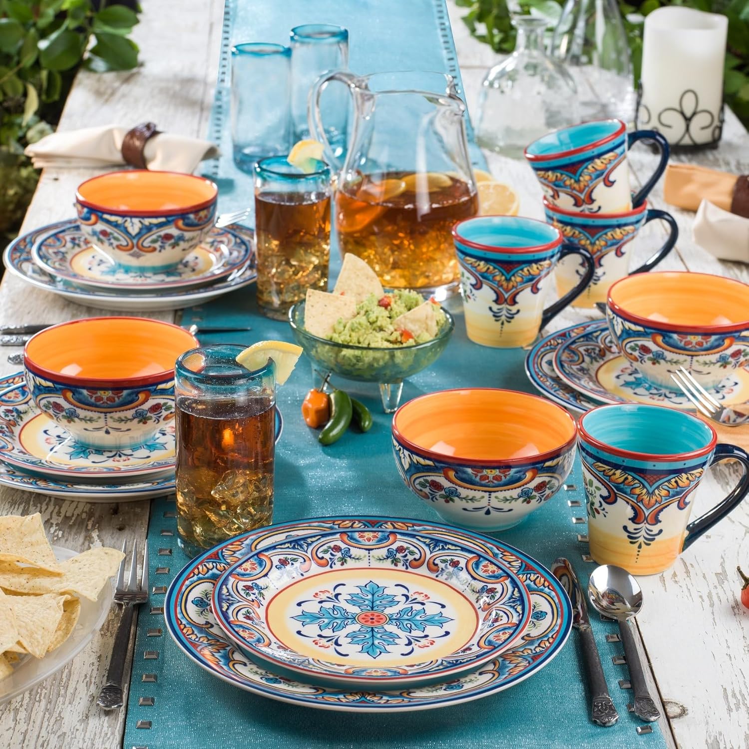 Colorful Dinnerware Sets That Turn Every Meal Into a Celebration for $13–$35