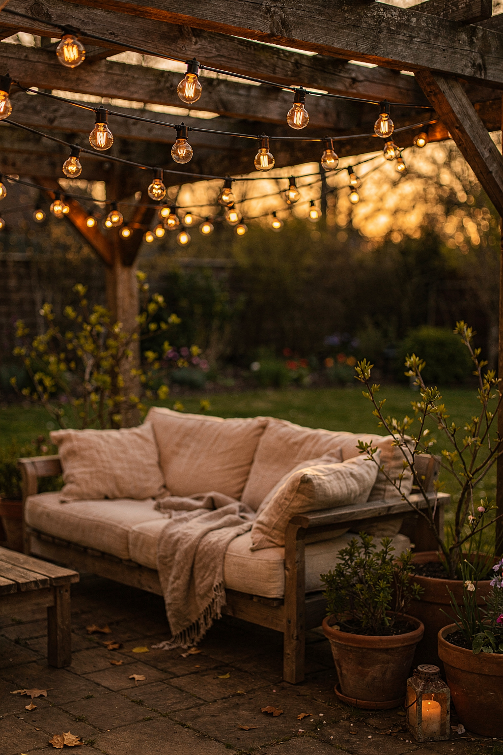Create Ambiance Outdoors: Warm String Lights That Transform Your Patio for Under $30