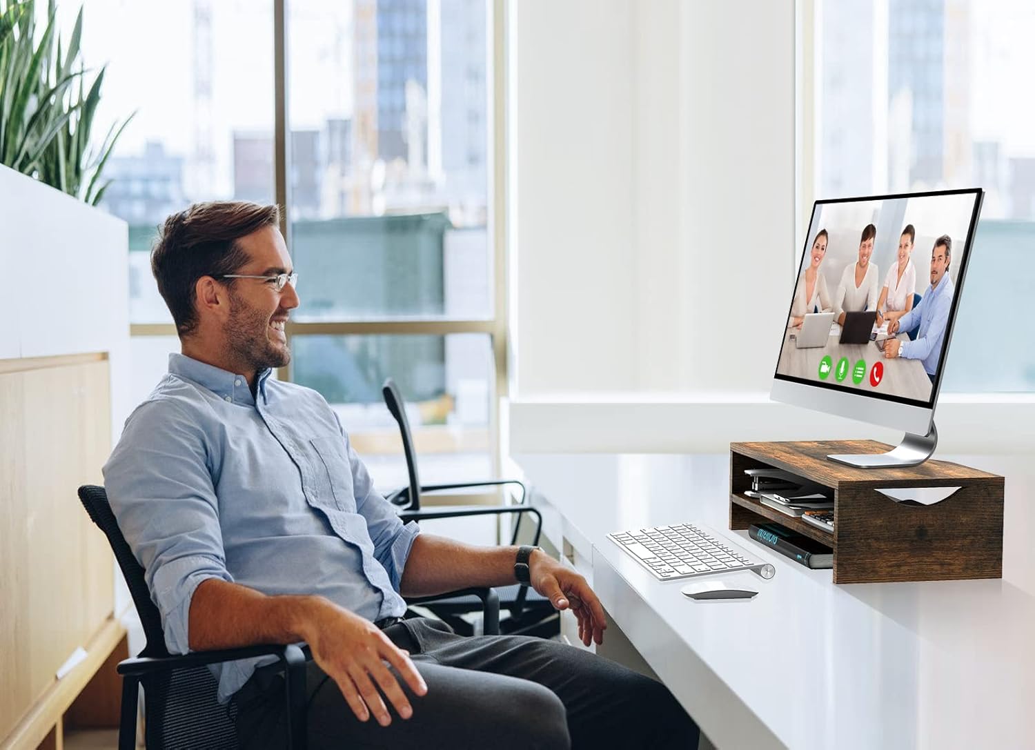 Desk Setup Upgrade: Moody Dark Monitor Stands That Make Small Home Offices Look Expensive
