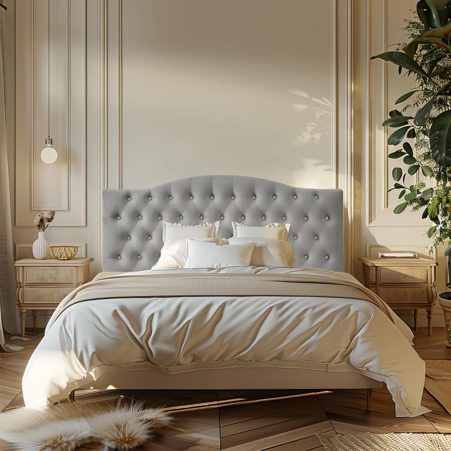 Discover Velvet Headboards That Make Your Bedroom Feel Like a 5-Star Hotel ($13–$35)
