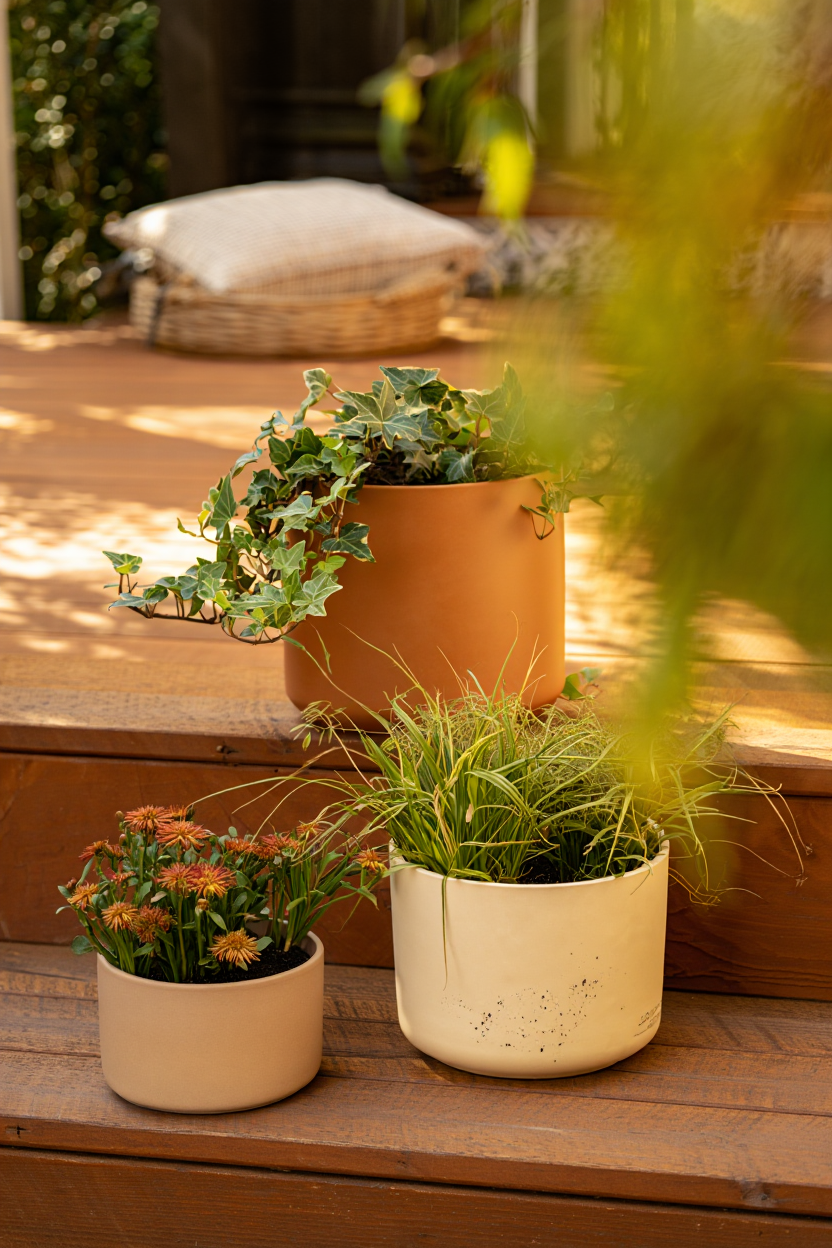 Earthy Outdoor Planters That Give Any Garden a Cozy, Lived-In Feel ($13–$35)