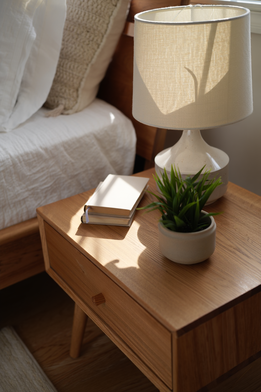 Elegant Nightstand Transforms Your Bedroom Into a Serene Sanctuary