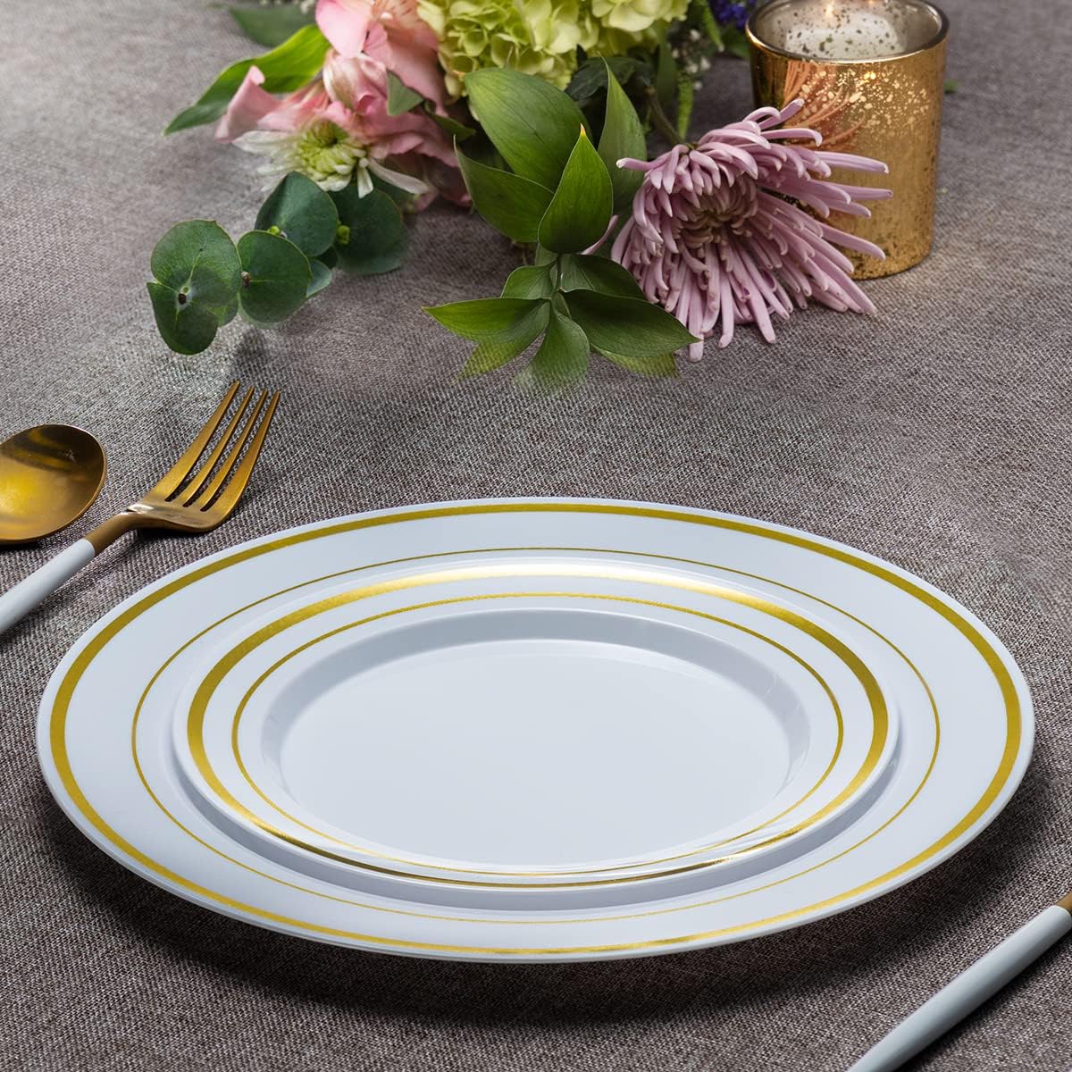 Elevate Spring Dinners: Glam Gold Dinnerware Sets That Make Every Meal Feel Like Fine Dining