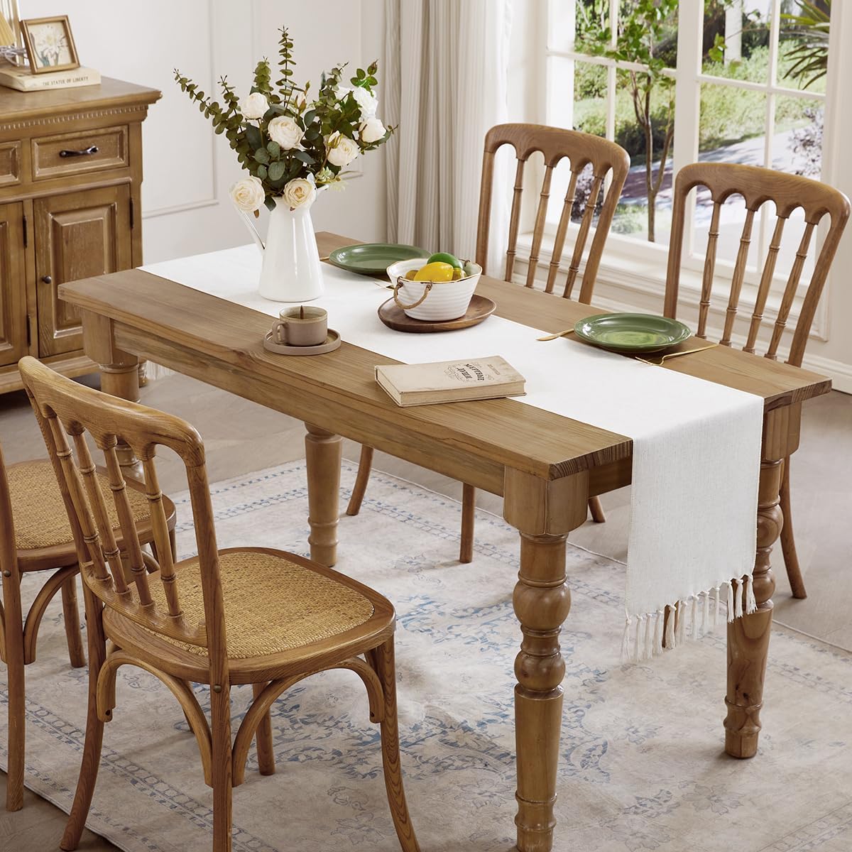 Elevate Your Dining Table: Rustic Linen Table Runners That Look Vintage Under $35