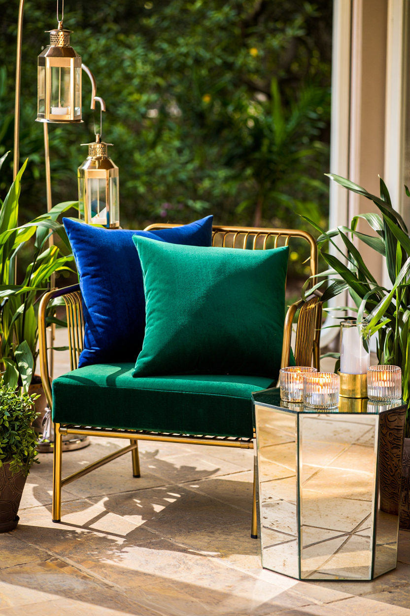 Glam Patio Cushions That Make Outdoor Seating Look Expensive Under $35