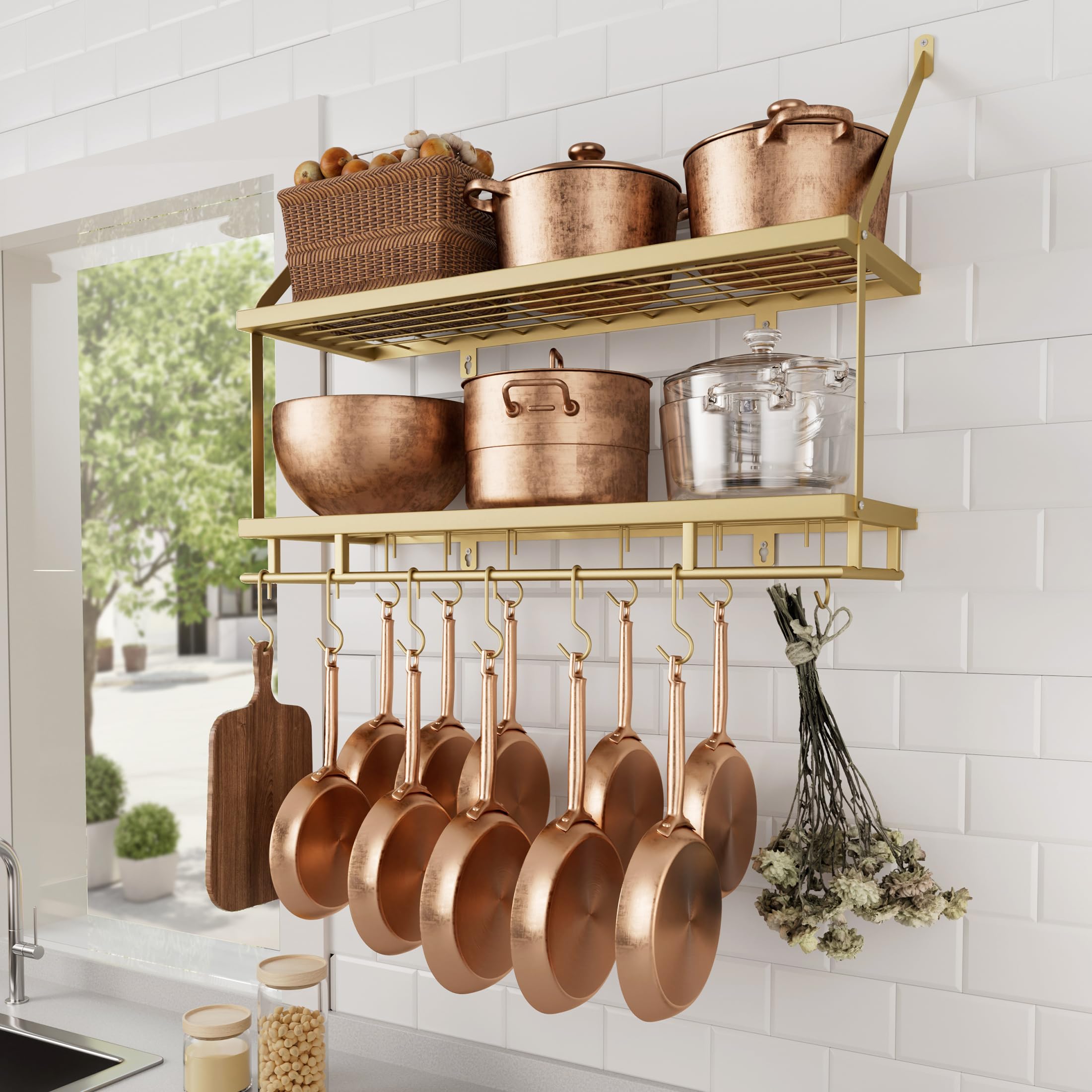 Gold Spice Rack Ideas That Make Your Kitchen Look Expensive (Under $35)