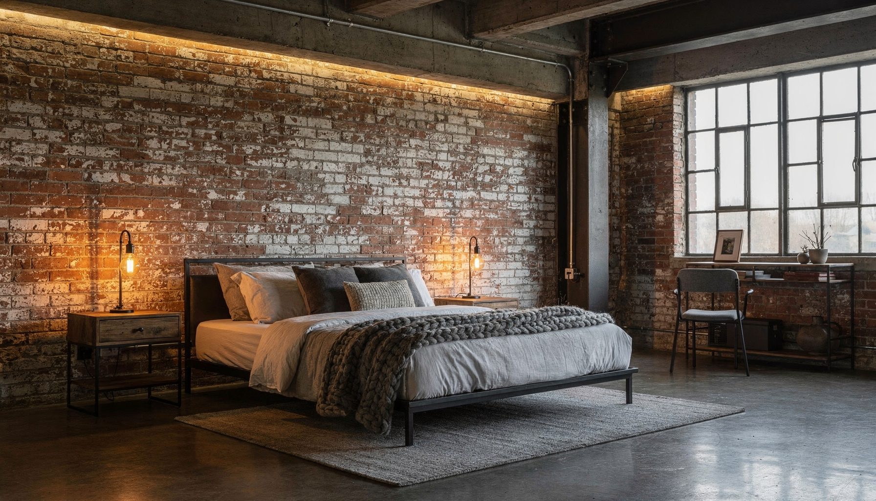 Industrial Bedroom