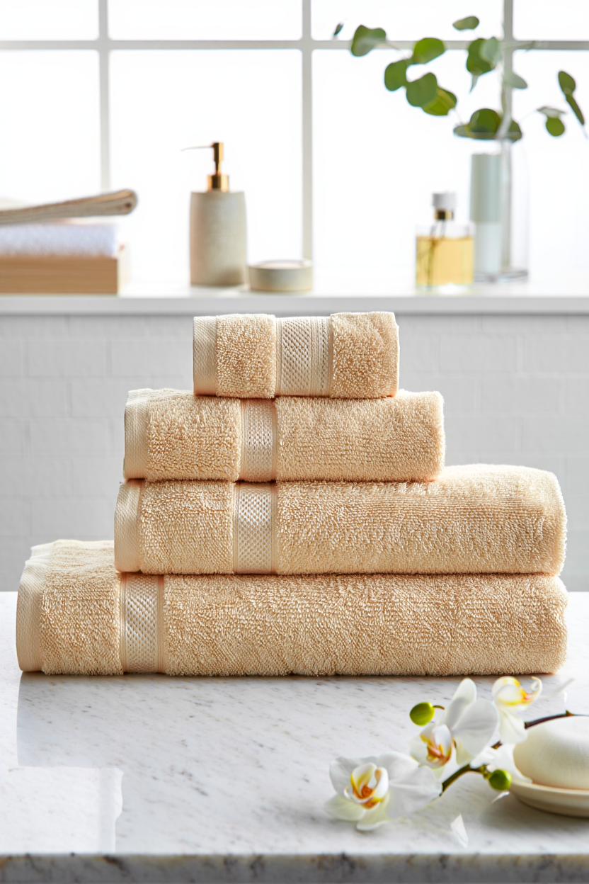 Luxury Towel Sets Transform Your Bathroom Into a Spa Sanctuary