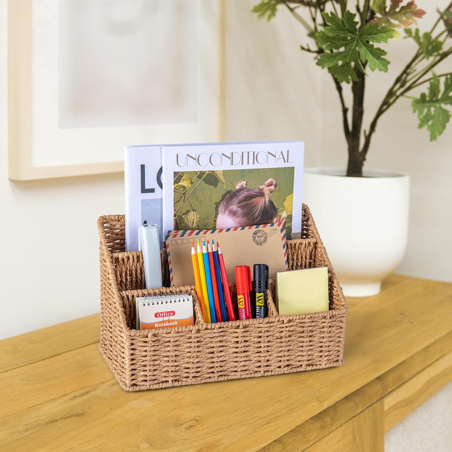 Master Your Desk: Coastal Organizers That Make Small Workspaces Feel Beachy ($13–$35)