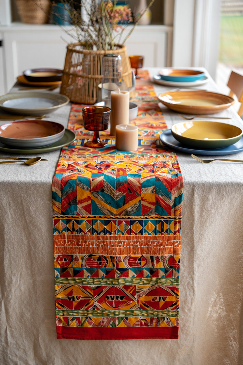 Quirky Table Runners That Make Your Dining Table a Conversation Piece Under $35
