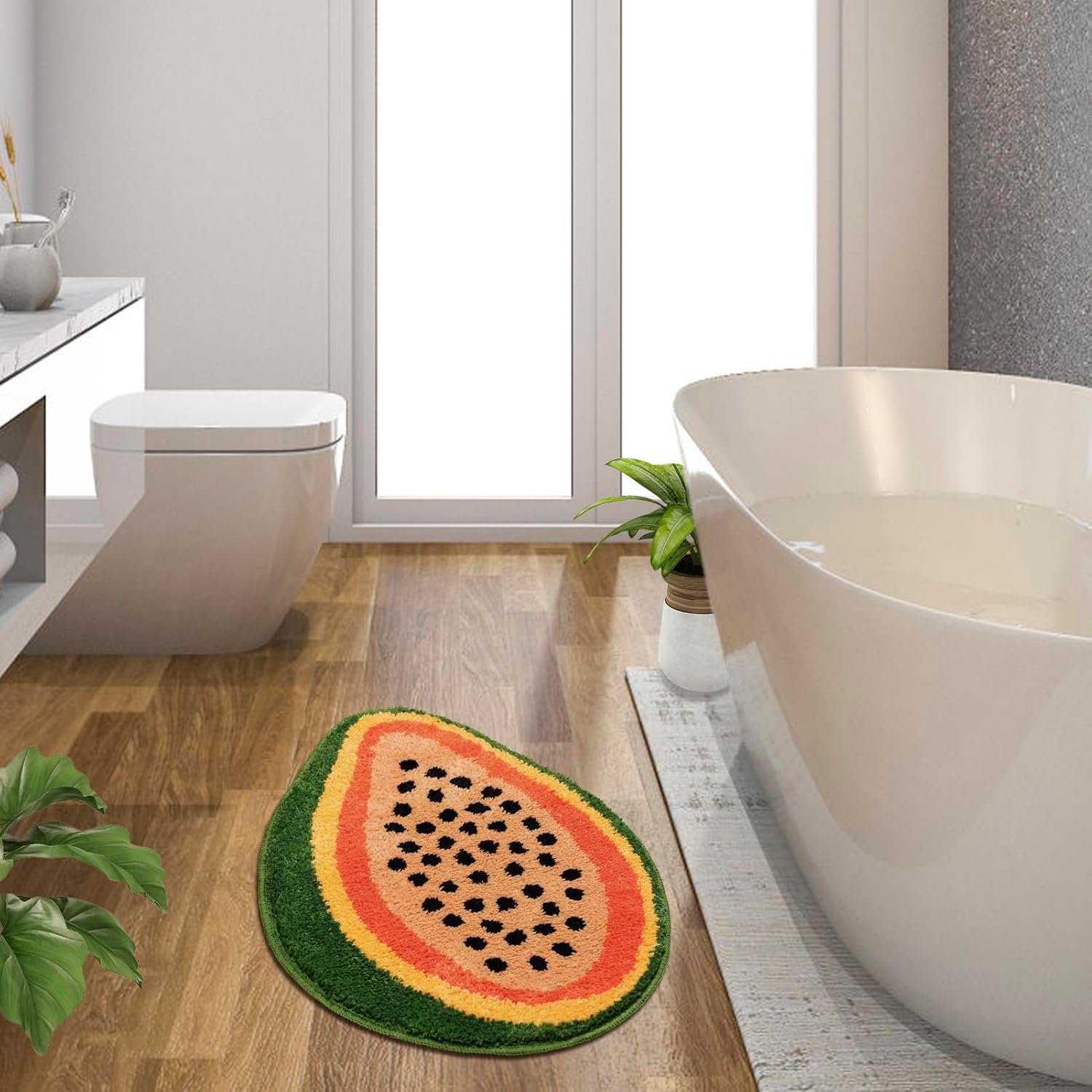 Refresh Your Bathroom: Global Bath Mats That Layer Like Art Under $35