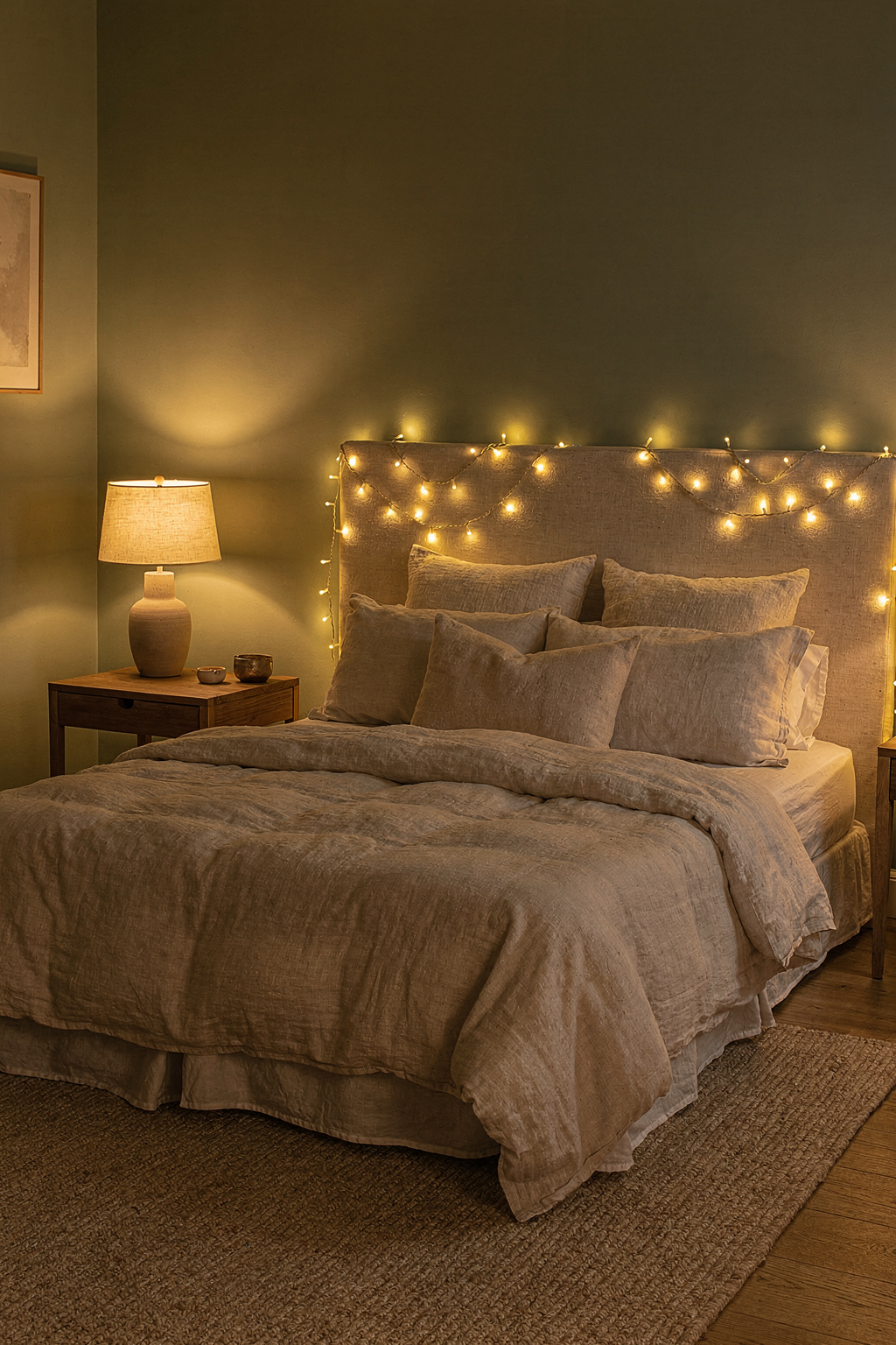 Stunning Fairy Lights Transform Your Bedroom Into a Cozy Sanctuary