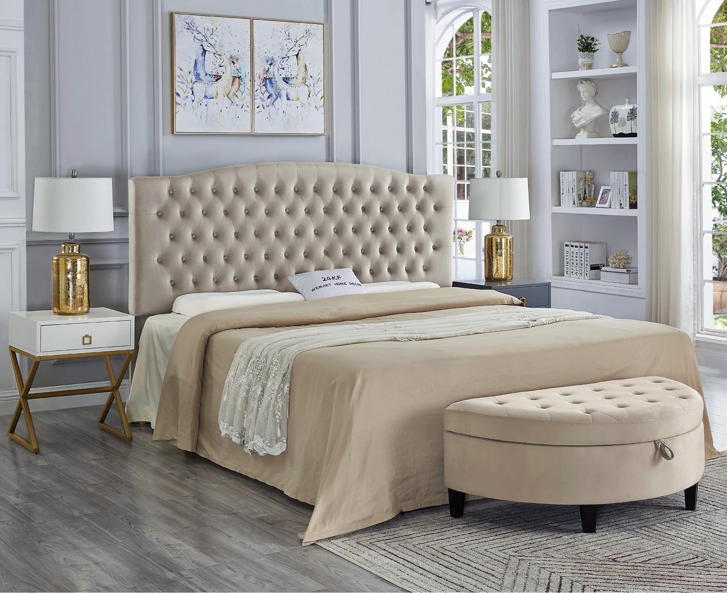 Style Your Bedroom Like a Luxury Hotel: Glam Velvet Headboards Under $35