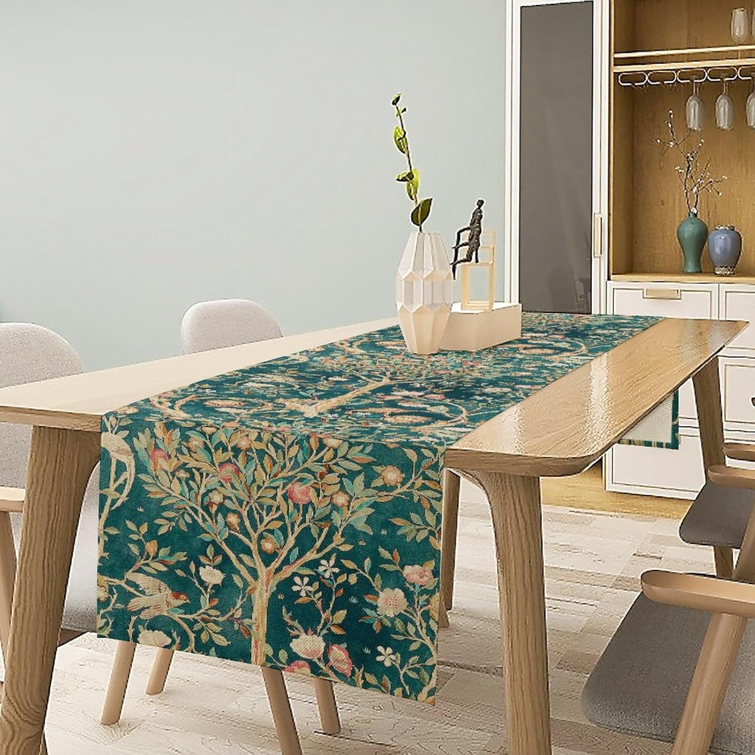 These Patterned Table Runners Turn Any Dining Table Into Gallery-Worthy Art Under $35