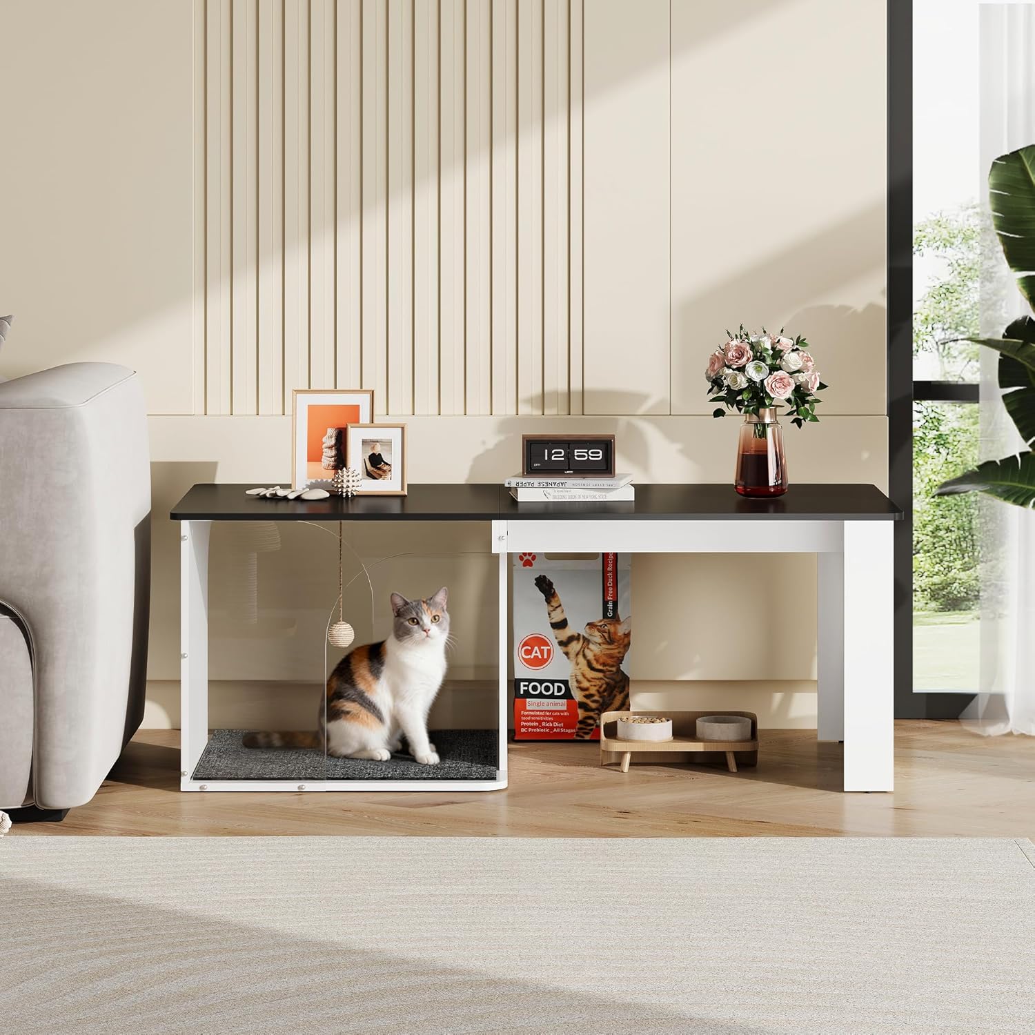 Transform Your Living Room: Dark Wood Coffee Tables That Anchor Moody Interiors