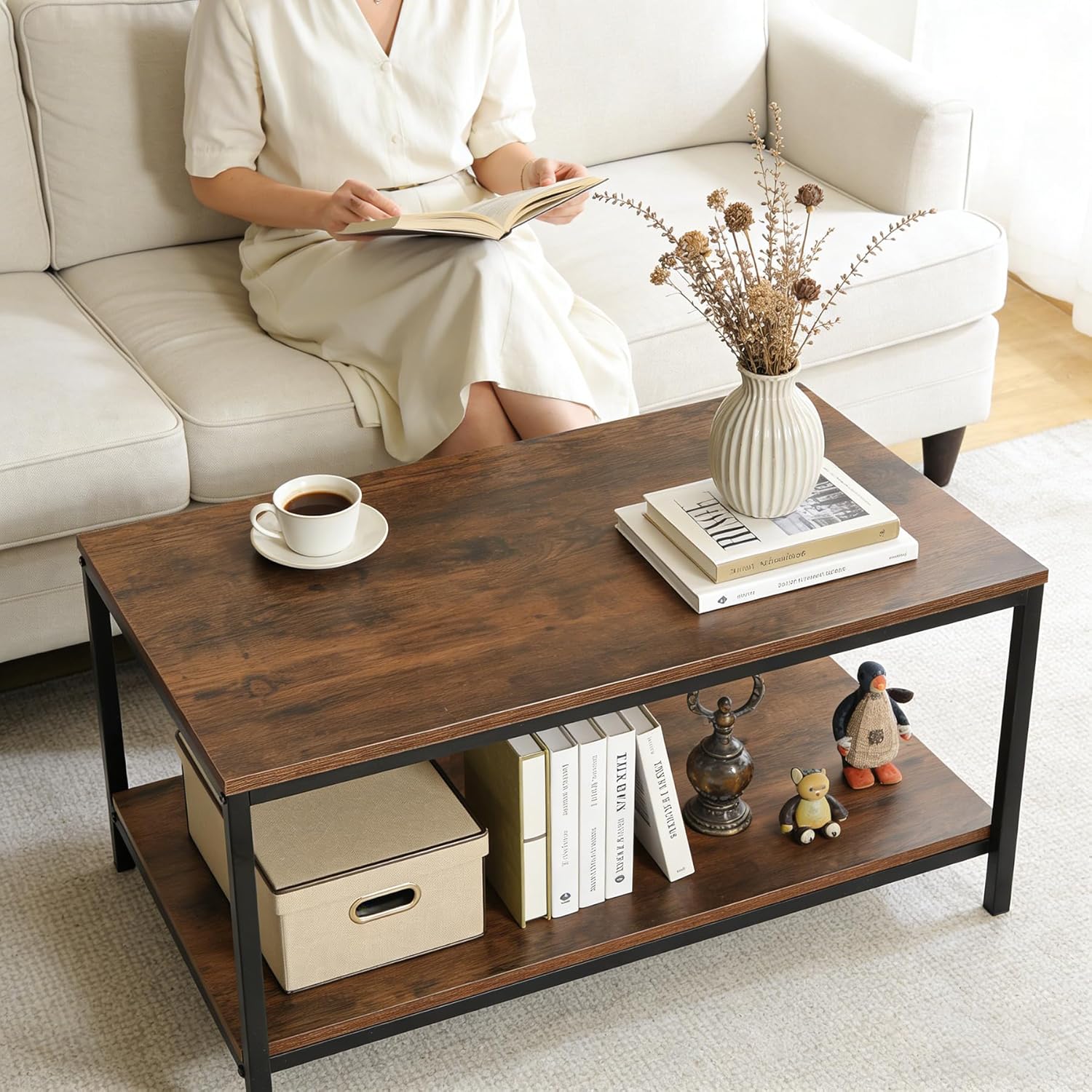Wooden Coffee Tables Under $35: Style Your Living Room With Warm Neutral Charm